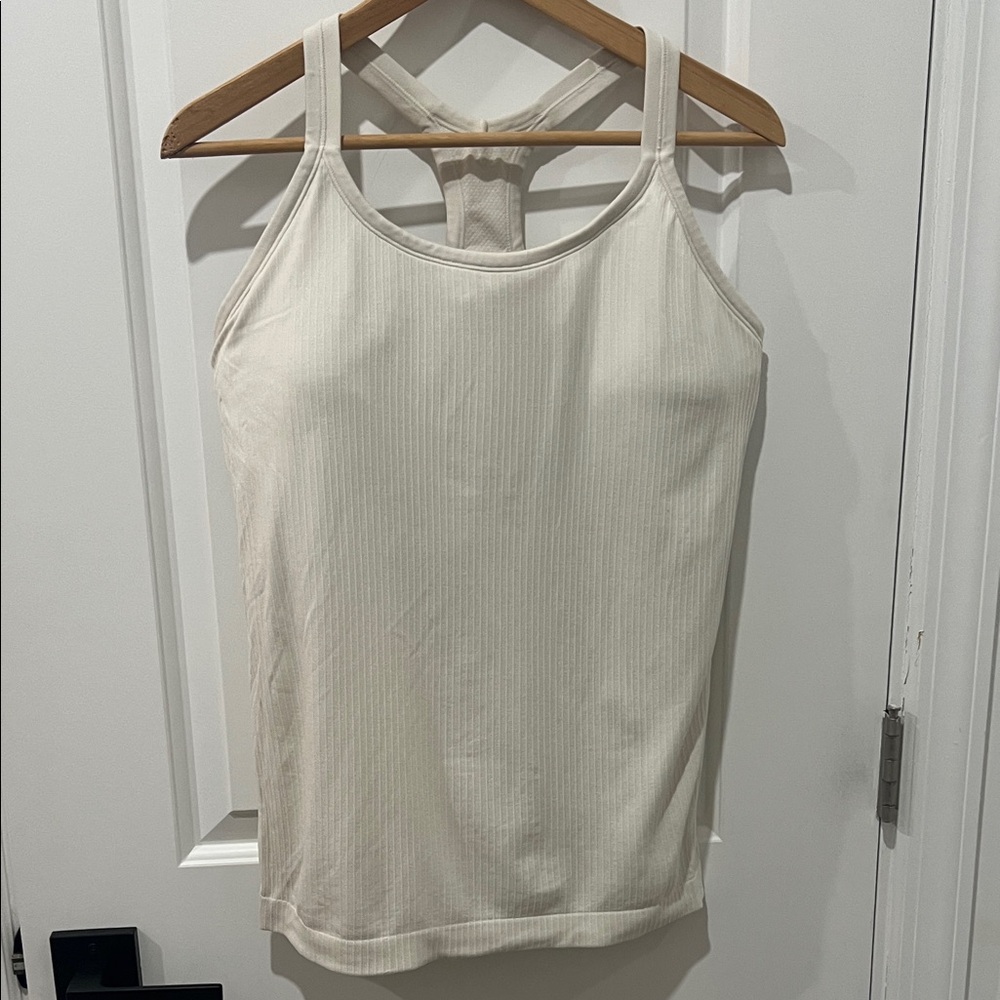 CRZ‎ Yoga Women's Cream Tank Top Size XL